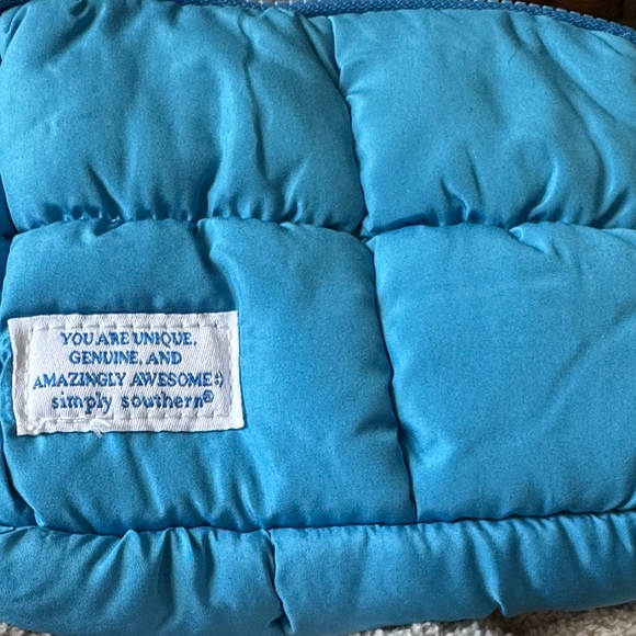 Simply Southern Handbags - Simply Southern Blue Quilted Bag
